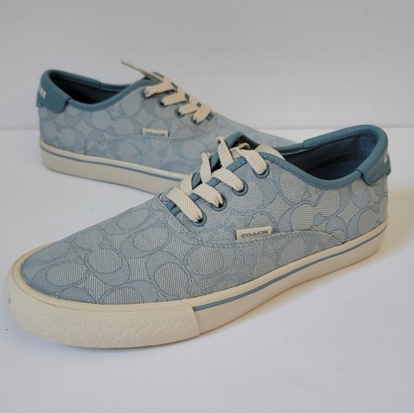 Women Coach Shoes size 7.5B in light blue color - Picture 1 of 13